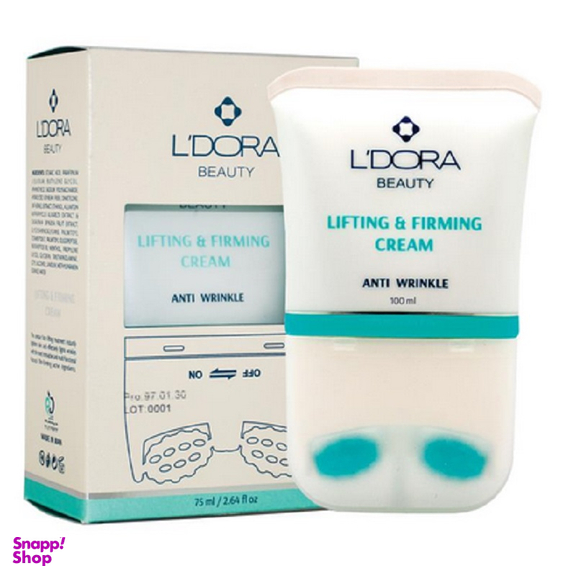کرم لیفتینگ صورت و گردن لدورا مدل Beauty حجم 100 میلی لیتر