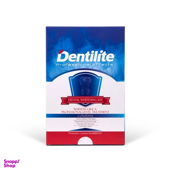 کیت بلیچینگ سفید کننده دندان خانگی دنتیلایت مدل Smile مجموعه 5 عددی