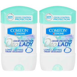 ژل شفاف ضد تعریق زنانه کامان مدل Long Lasting حجم 75 میلی لیتر بسته 2 عددی
