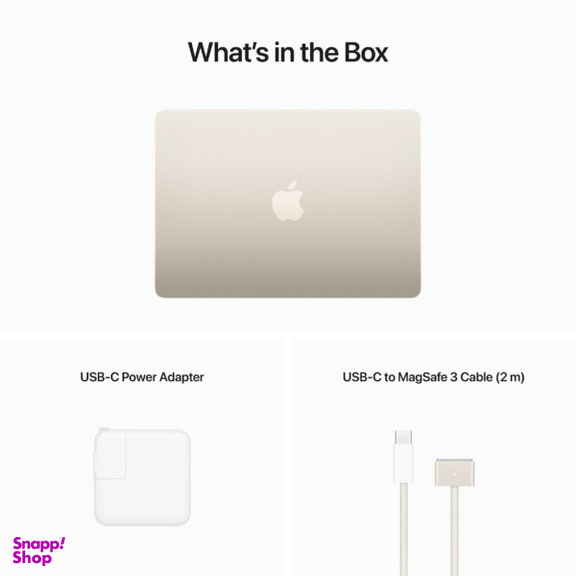 لپ تاپ 13 اینچی اپل مدل MacBook Air MRXT3 2024