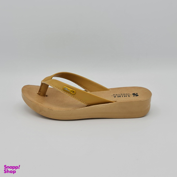 دمپایی زنانه شیما مدل جمیرا کد 073 رنگ خردلی