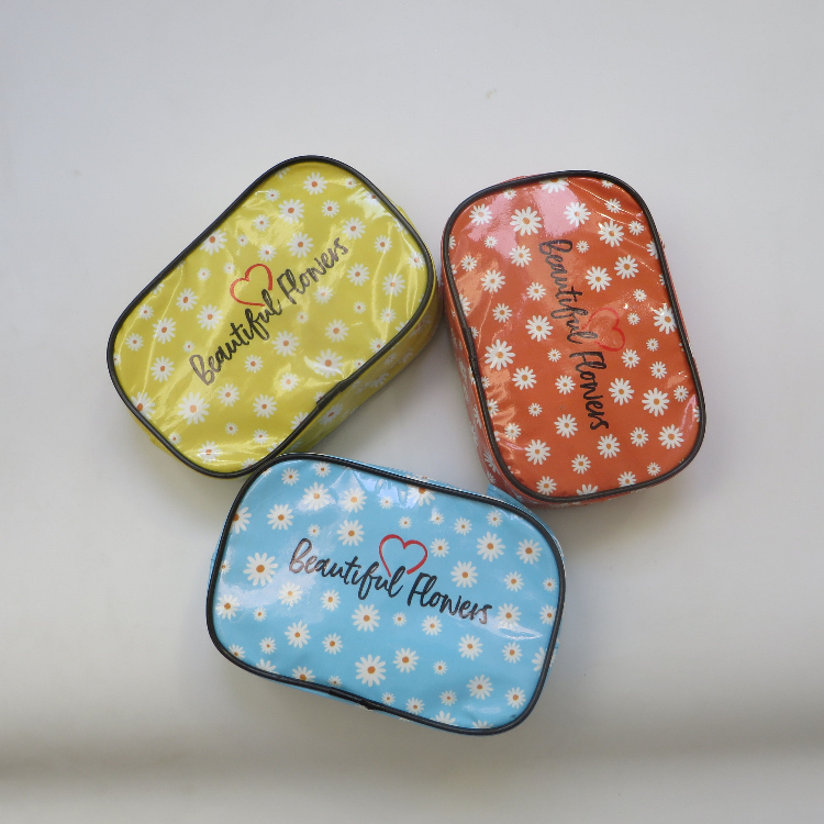 کیف لوازم آرایش مدل گل کد 4122