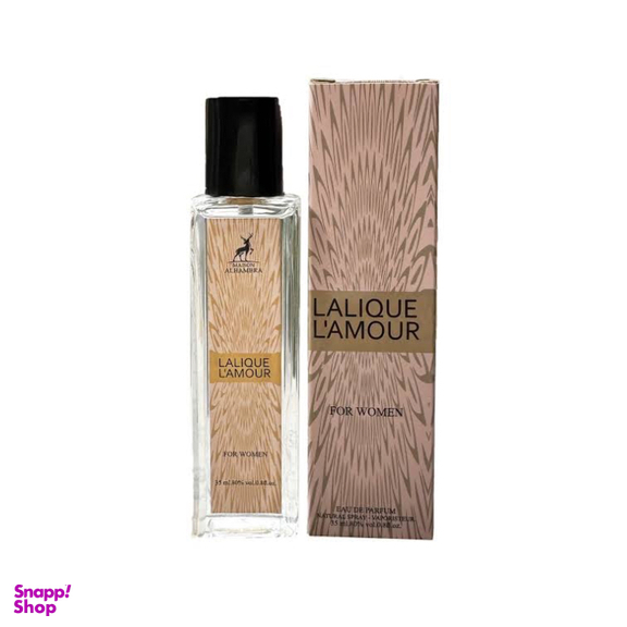 ادوپرفیوم زنانه الحمبرا مدل لالیک لامور حجم 35 میلی لیتر