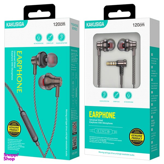 هندزفری باسیم کاکوسیگا مدل KSC-841 طول 1.2 متر