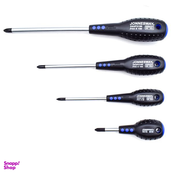 پیچ گوشتی جانزوی مدل D04PP08S  مجموعه 8 عددی