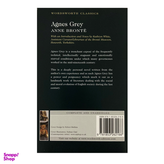 کتاب Agnes Grey اثر آن برونته نشر وردز ورث ادیشن