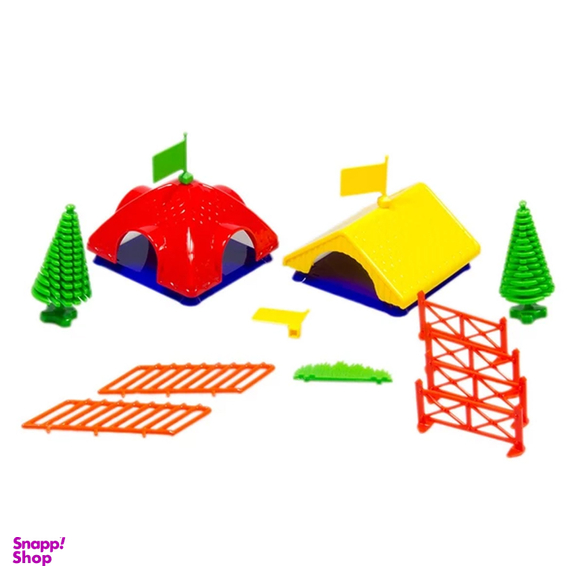 اسباب بازی پارک 98 پازل پارک شادی 98 قطعه TAK TOY HAPPY PARK BLOCKS 1077