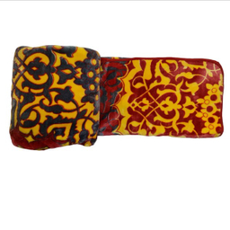 پتو گلبافت مدل اسلیمی یک نفره سایز 160×220 سانتی متر