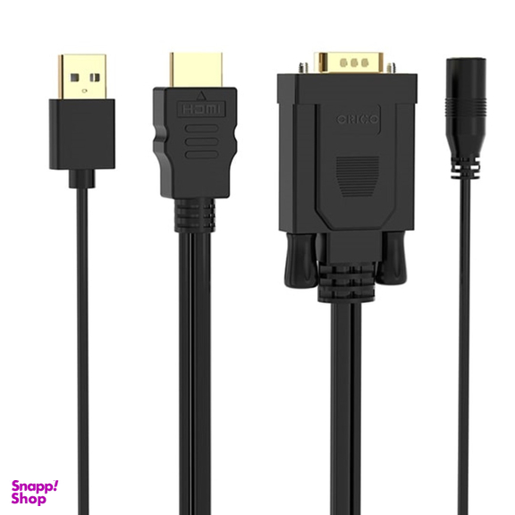 مبدل HDMI به VGA و صدا و microUSB اوریکو مدل XD-HTVA طول 5 متر