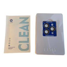 محافظ لنز دوربین موبایل لیتو مدل شابلون دار مناسب اپل iPhone 15 Pro/15 Pro Max