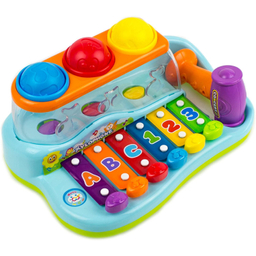 اسباب بازی موزیکال بلز و چکش هولی تويز مدل 856 Enlightening & Intellectual Xylophone