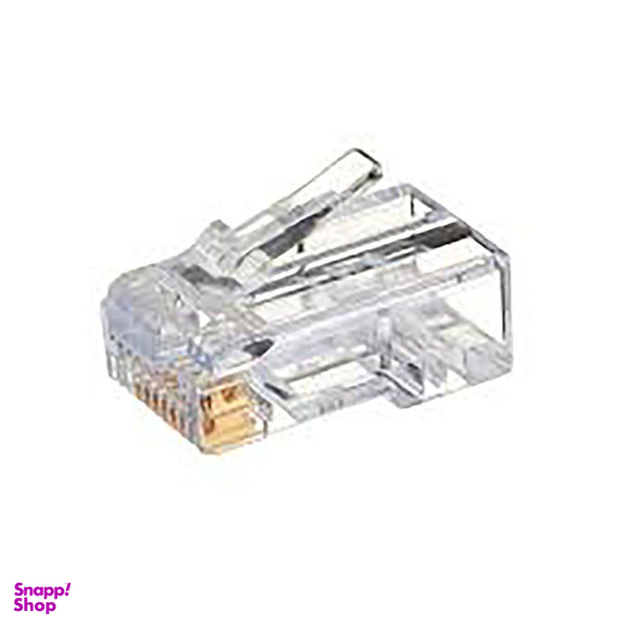 سوکت شبکه CAT6 UTP مدل EZ بسته 6 عددی