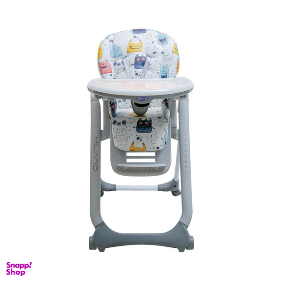 صندلی غذاخوری کودک دلیجان مدل میلانو طرح شیطونک