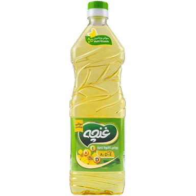 روغن کانولا غنچه حجم 900 میلی لیتر