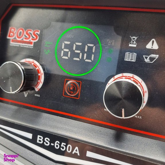 دستگاه جوش 650 آمپر صنعتی باس مدل CO2