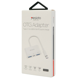 مبدل USB-C به USB-C / USB یسیدو مدل GS17