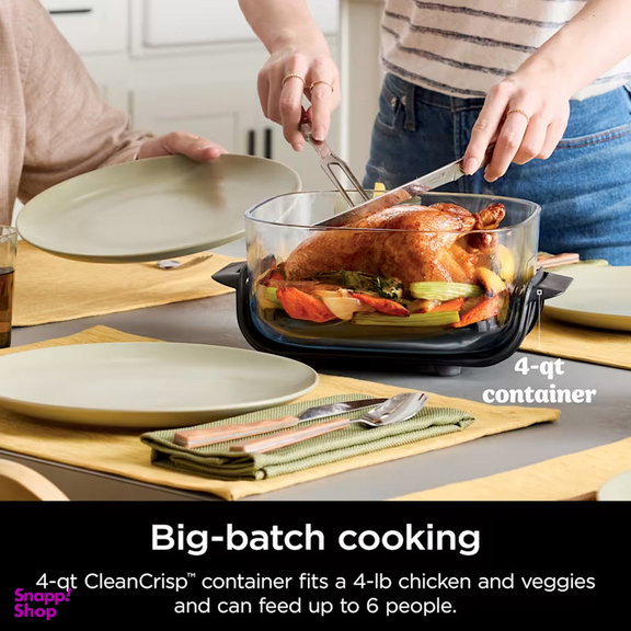 هواپز نینجا مدل FN101GY گنجایش ۳.۸ لیتر