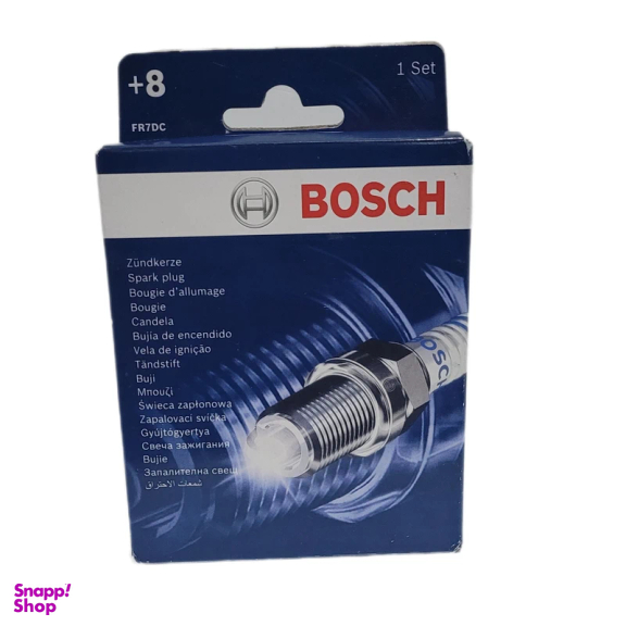 شمع خودرو بوش مدل FR7DC+ بسته 4 عددی