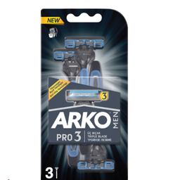 خود تراش آرکو مدل سه لبه صابون دار 3 عددي مردانه