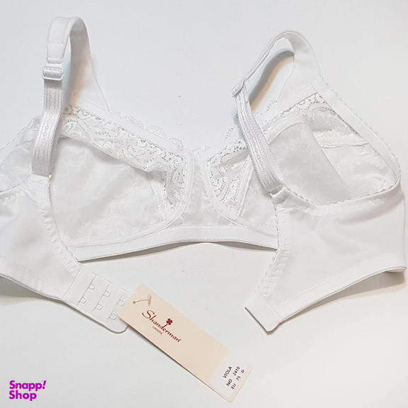 سوتین زنانه شاندرمن مدل بدون فنر viola کد 5080-2410-03 رنگ سفید