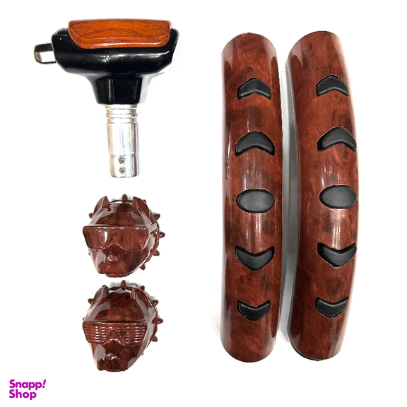 ست دور فرمان و دور بازویی و سردنده شیفتر‌دار خودرو کد 03 بسته 5 عددی