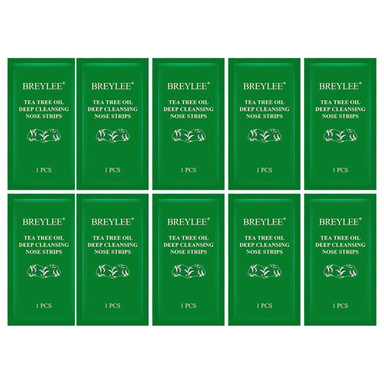 چسب پاک کننده بینی بریلی مدل Tea Tree مجموعه 10 عددی