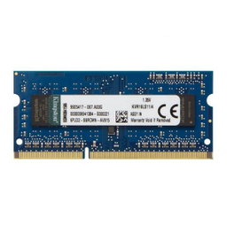 رم لپ تاپ DDR3L تک کاناله 1600 مگاهرتز CL11 کینگستون مدل KVR16LS11/BLUE PC3L ظرفیت 4 گیگابایت