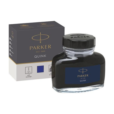 جوهر شیشه ای پارکر مدل Quink حجم 57 میلی لیتر