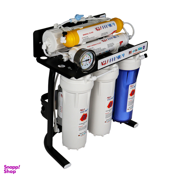دستگاه تصفیه آب خانگی آکواپرمیوم مدل A6RO6-BK-TP