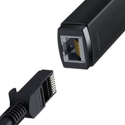 کابل تبدیل USB به پورت شبکه RJ45 LAN بیسوس مدل Lite Series WKQX000101
