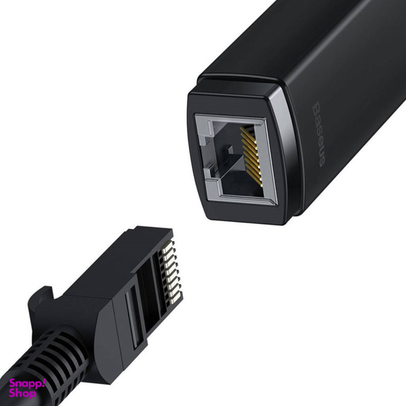 کابل تبدیل USB به پورت شبکه RJ45 LAN بیسوس مدل Lite Series WKQX000101