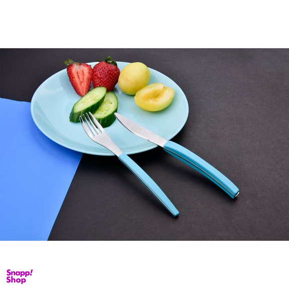 سرویس قاشق و چنگال 31 پارچه سی اند اس مدل منحنی