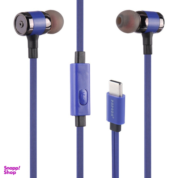 هندزفری باسیم پاپادا مدل Type-C PA200 Plus طول 1.2 متر