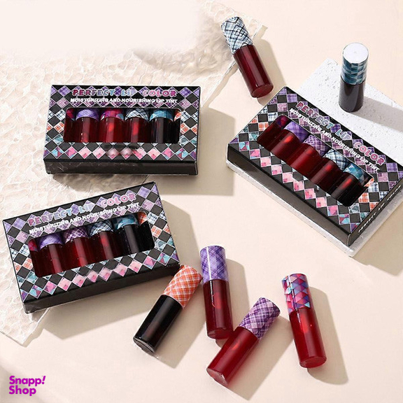 تینت لب دراگون رانی مدل Perfect Lip مجموعه 6 عددی