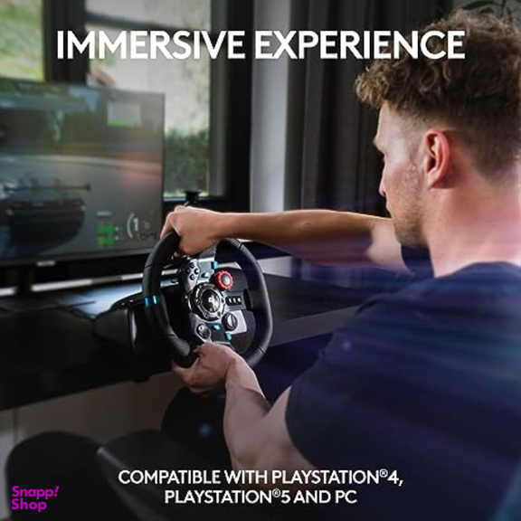 فرمان بازی لاجیتک مدل G29 همراه با دسته دنده‌ Driving Force Shifter