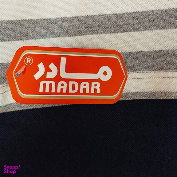 ست پولوشرت و شلوارک پسرانه مادر مدل مایکل رنگ شیری