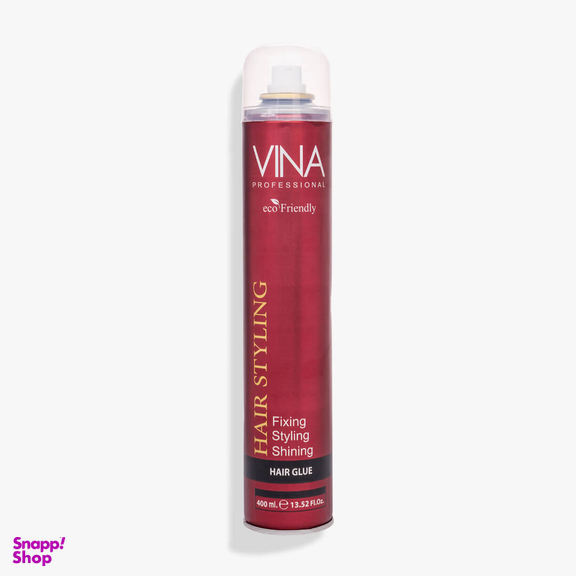 اسپری چسب مو وینا مدل Hair glue حجم 400 میلی لیتر