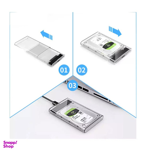 باکس حافظه SSD اسکو 2.5 اینچ مدل OSHD1