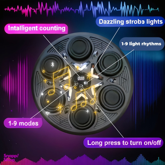 کیسه بوکس موزیکال مدل QC01