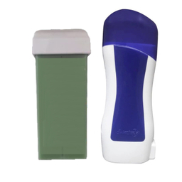 دستگاه ذوب موم مدل خشابی به همراه موم چای سبز وزن 100 گرم