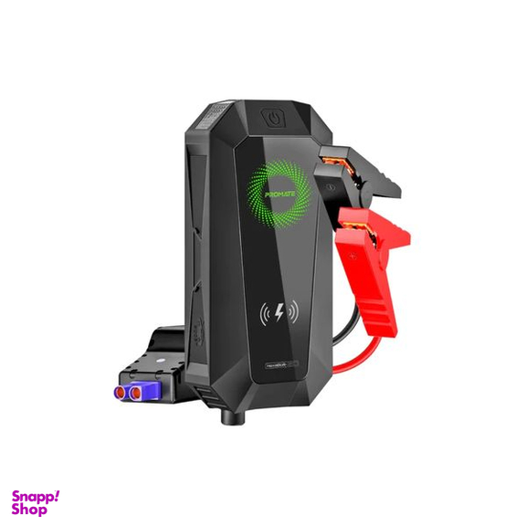 جامپ استارتر خودرو و پاوربانک پرومیت مدل HEXABOLT-20 ظرفیت 19200 میلی آمپر ساعت