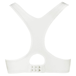 نیم تنه ورزشی زنانه مدل پشت قهرمانی رنگ سفید