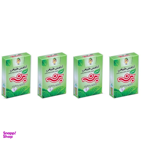 آدامس طبیعی بن طعم نعنا پونه مجموعه 4 عددی