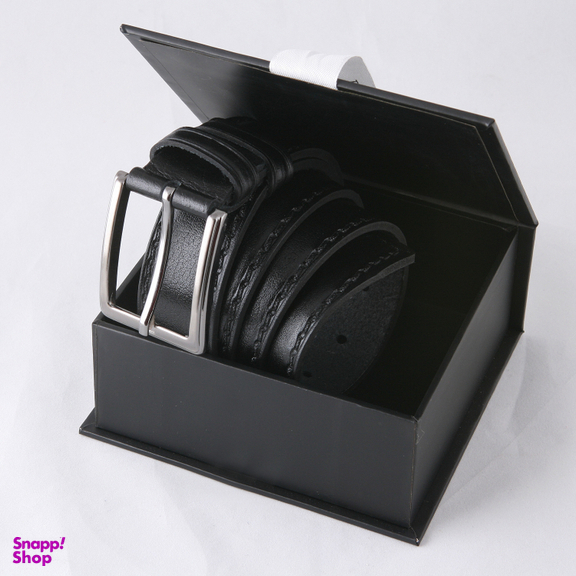 کمربند مردانه چرم یلسان مدل بايسن S1 کد GS--084-msk