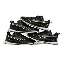 کفش کتانی طرح پوما کد 5442 رنگ مشکی سبز