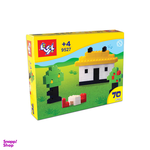 لگو 70 قطعه بازیتا طرح کلبه جنگلی کد 071