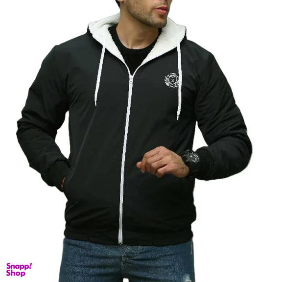 کاپشن مردانه مدل GD-s-17454042 رنگ مشکی