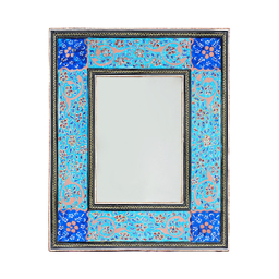 قاب آینه مدل دور نقاشی سایز 30×24 سانتی‌ متر