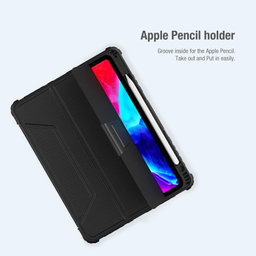 کیف کلاسوری نیلکین مدل Camshield Bumper مناسب برای تبلت اپل iPad Air 11 2024 / Air 10.9 2022 / Air 4 / Air 5 / Air 6 / Air 2020 / Ipad Pro 11 2020 / 2021 / 2022