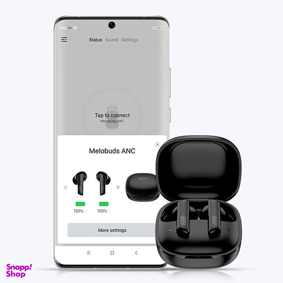 هدفون بلوتوثی کیو سی وای مدل Melobuds ANC HT05